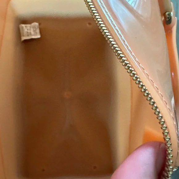NWOT Orange Jelly Satchel - Picture 9 of 10